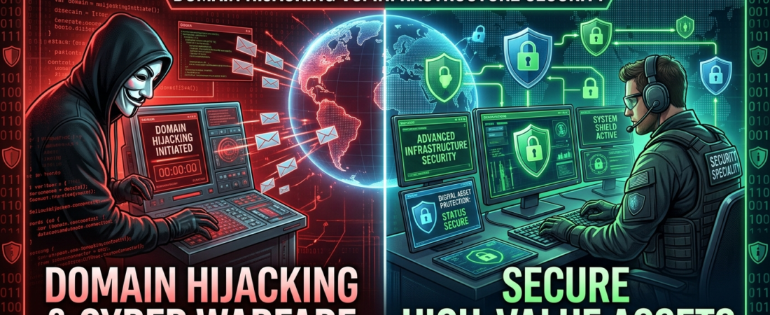 Domain Hijacking and Cyber Warfare: Advanced Infrastructure Security for High-Value Digital Assets