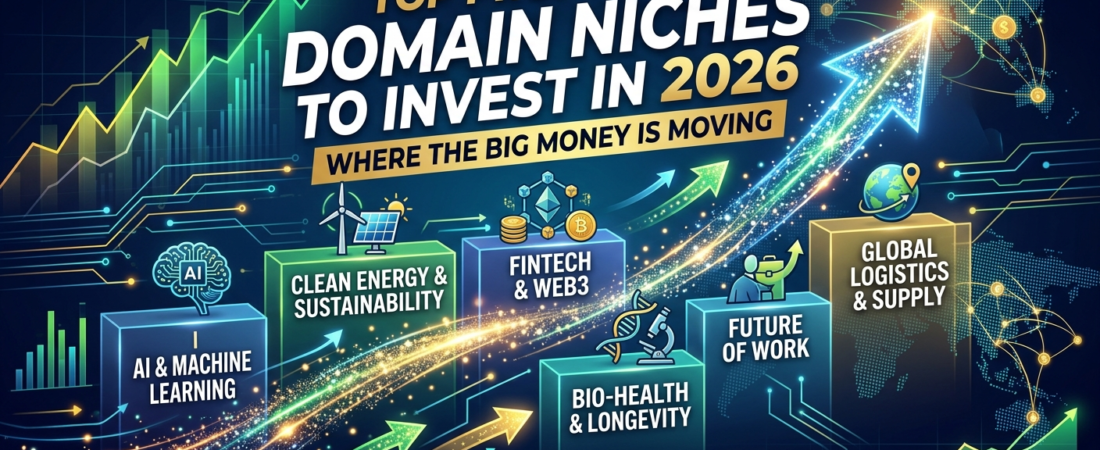 Top Profitable Domain Niches to Invest in 2026: Where the Big Money is Moving