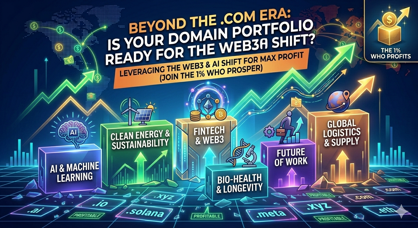 Beyond the .com Era: Is Your Domain Portfolio Ready for the Web3 and AI Search Shift?
