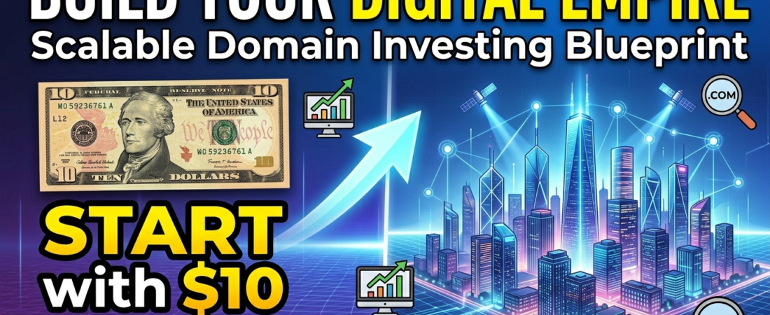 From $10 to a Digital Empire: The 2026 Blueprint for Scalable Domain Investing