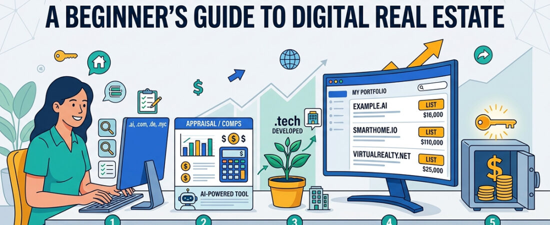 Domain Flipping 101: A Beginner’s Guide to Profiting from Digital Real Estate in 2026