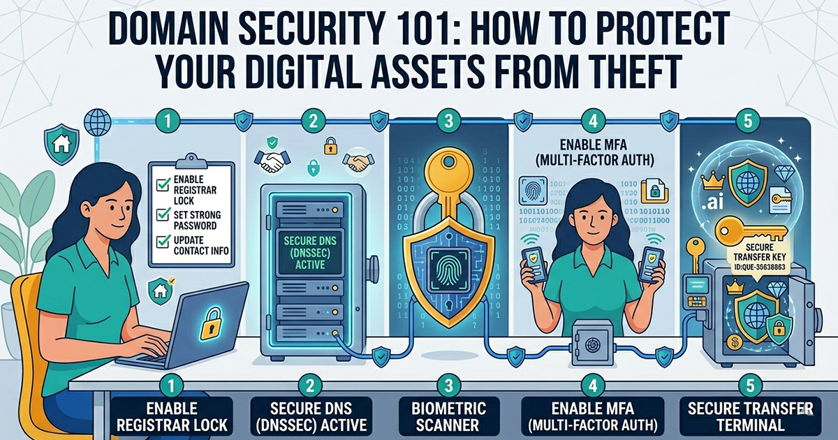 Domain Security 101: How to Protect Your Digital Assets from Theft and Hijacking in 2026
