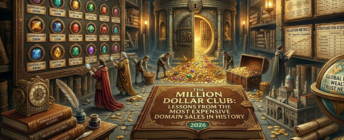 The Million Dollar Club: Lessons from the Most Expensive Domain Sales in History